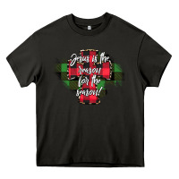 Asphalt Jesus is the Reason For The Season Heavy Core Tee - CowhideDigitalArt