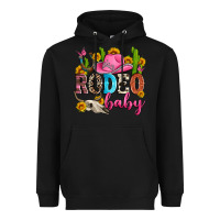 Black rodeo baby Heavyweight Hoodie - Zillion Design Studio