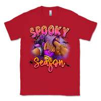 Red Spooky season sneaker and heel afro woman Classic Tee - RanaPortraitStore