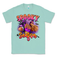 Seafoam Spooky season sneaker and heel afro woman Classic Tee - RanaPortraitStore