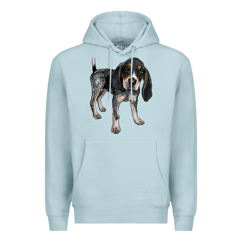 Bluetick Coonhound Premium Hoodie by LillyAllenDesigns | Teevron