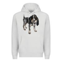 Dove Grey bluetick coonhound Premium Hoodie - LillyAllenDesigns