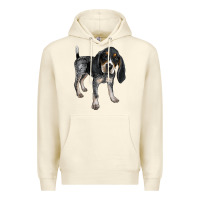 Sandshell bluetick coonhound Premium Hoodie - LillyAllenDesigns