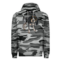 Slate Camo bluetick coonhound Premium Hoodie - LillyAllenDesigns