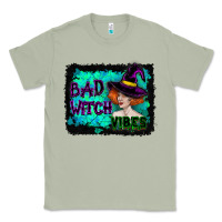 Matcha Halloween Bad Witch Vibes Watercolor Classic Tee - RanaPortraitStore
