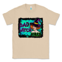Mushroom Halloween Bad Witch Vibes Watercolor Classic Tee - RanaPortraitStore