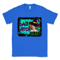 True Royal Halloween Bad Witch Vibes Watercolor Classic Tee - RanaPortraitStore