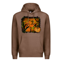 Chestnut halloween backround Premium Hoodie - RanaPortraitStore