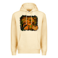 Pina Colada halloween backround Premium Hoodie - RanaPortraitStore