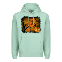 Seafoam halloween backround Premium Hoodie - RanaPortraitStore