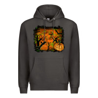 Smoke halloween backround Premium Hoodie - RanaPortraitStore