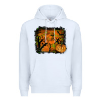 White halloween backround Premium Hoodie - RanaPortraitStore