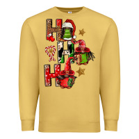 Antique Gold ho ho ho afro gnomes Premium Sweatshirt - FaDigitalArtStudio