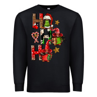 Black ho ho ho afro gnomes Premium Sweatshirt - FaDigitalArtStudio