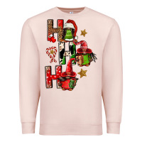 Pale Pink ho ho ho afro gnomes Premium Sweatshirt - FaDigitalArtStudio