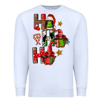 White ho ho ho afro gnomes Premium Sweatshirt - FaDigitalArtStudio