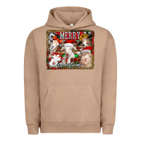 Pigment Burro merry christmas goats Urban Hoodie - Jasminsmagicworld