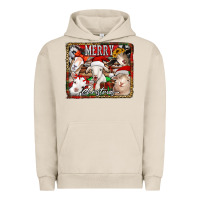 Pigment French Oak merry christmas goats Urban Hoodie - Jasminsmagicworld