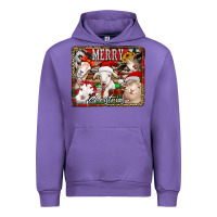 Tulip merry christmas goats Urban Hoodie - Jasminsmagicworld