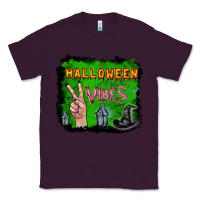 Plum Watercolor Halloween Vibes Classic Tee - RanaPortraitStore
