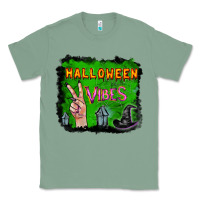 Sage Watercolor Halloween Vibes Classic Tee - RanaPortraitStore