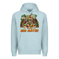 Blue Mist easter egg hunter  rabbit rainbow Premium Hoodie - BarkalooDesign