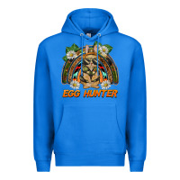 True Royal easter egg hunter  rabbit rainbow Premium Hoodie - BarkalooDesign