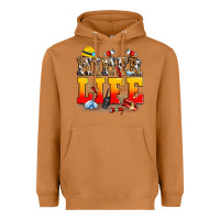 Meerkat miner life Heavyweight Hoodie - Zillion Design Studio
