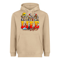 Mushroom miner life Heavyweight Hoodie - Zillion Design Studio