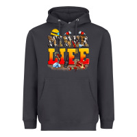 Smoke miner life Heavyweight Hoodie - Zillion Design Studio