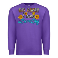 Purple go away i am introvering Premium Sweatshirt - HRA Design Shop