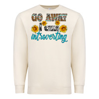 Sandshell go away i am introvering Premium Sweatshirt - HRA Design Shop