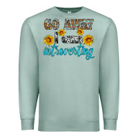 Seafoam go away i am introvering Premium Sweatshirt - HRA Design Shop
