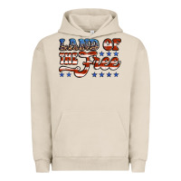 Pigment French Oak land of the free america Urban Hoodie - Jasminsmagicworld