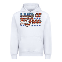 White land of the free america Urban Hoodie - Jasminsmagicworld