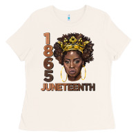 1865 Juneteenth Black Women Ladies Tee | Teevron