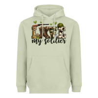 Matcha love my soldier Heavyweight Hoodie - Zillion Design Studio