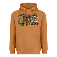 Meerkat love my soldier Heavyweight Hoodie - Zillion Design Studio