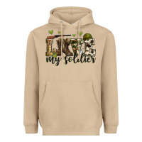 Mushroom love my soldier Heavyweight Hoodie - Zillion Design Studio
