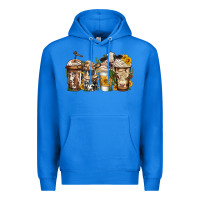 True Royal cows coffee cups Premium Hoodie - Jasminsmagicworld