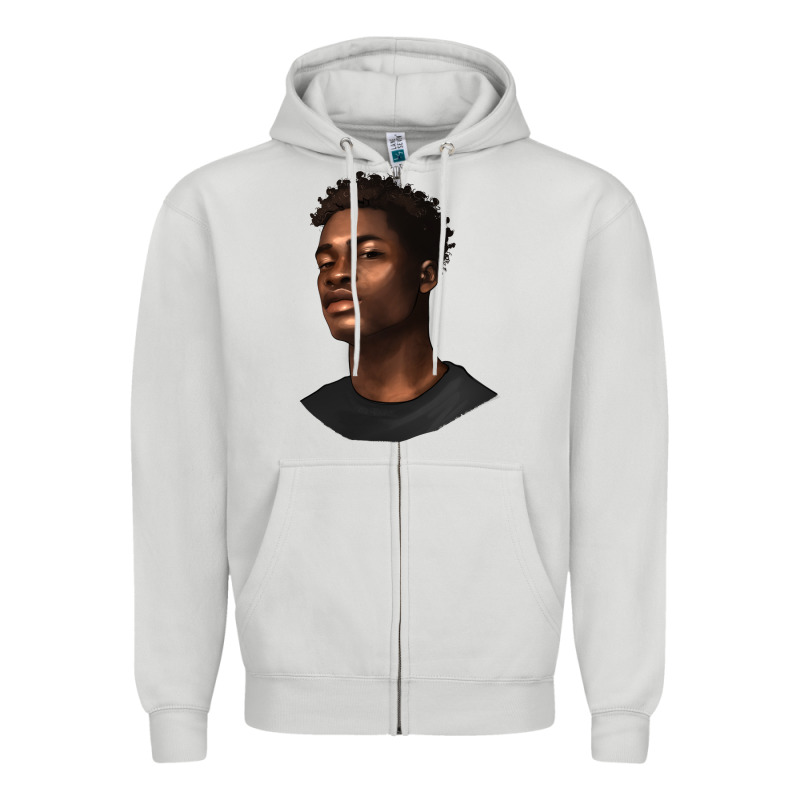 Afro Man Zipper Hoodie by texasbilliewilder | Teevron