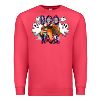 Cardinal Boo yall Premium Sweatshirt - CowhideDigitalArt