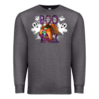 Charcoal Heather Boo yall Premium Sweatshirt - CowhideDigitalArt