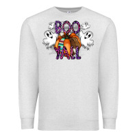 Oatmeal Heather Boo yall Premium Sweatshirt - CowhideDigitalArt