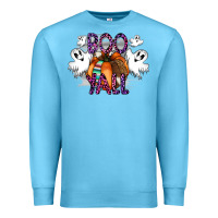 Ocean Blue Boo yall Premium Sweatshirt - CowhideDigitalArt