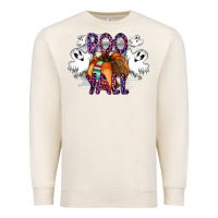 Sandshell Boo yall Premium Sweatshirt - CowhideDigitalArt