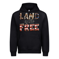 Black Land of the free America western pattern Urban Hoodie - Jasminsmagicworld
