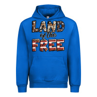Cobalt Land of the free America western pattern Urban Hoodie - Jasminsmagicworld
