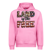 Fuchsia Pink Land of the free America western pattern Urban Hoodie - Jasminsmagicworld
