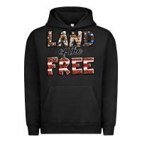 Pigment Black Land of the free America western pattern Urban Hoodie - Jasminsmagicworld